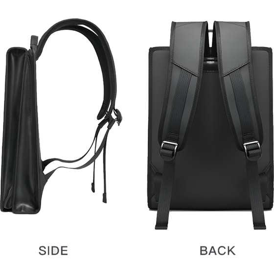 Τσάντα Laptop Bange 7252 14" Αδιάβροχη - Μαύρο image 2