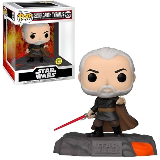 Funko Pop! Star Wars - Red Saber Collection - Darth Tyranus #522 image 1