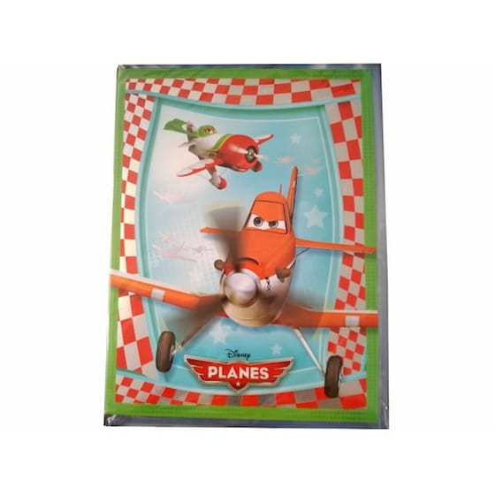 Disney Ευχετήρια Παιδική Κάρτα Γενεθλίων 23x30.5cm Με Θέμα Αεροπλάνα, 53419 image 0