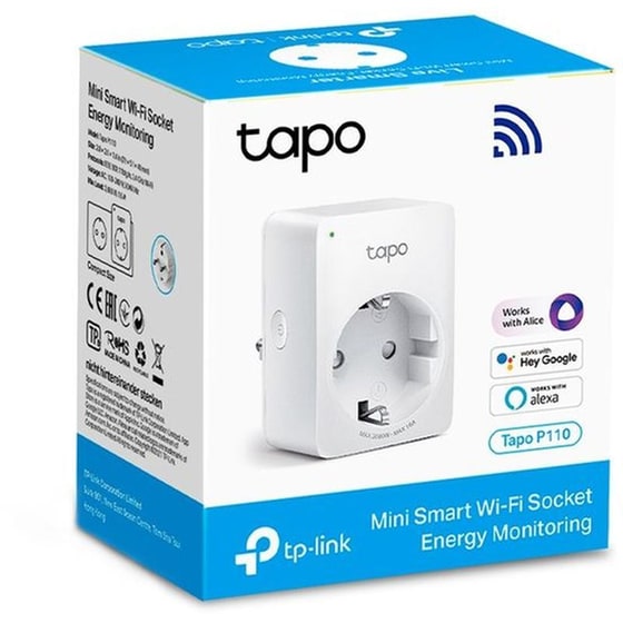 Έξυπνη πρίζα ρεύματος TP-Link Tapo P110 με Wi-Fi 3680W - 2τμχ image 7