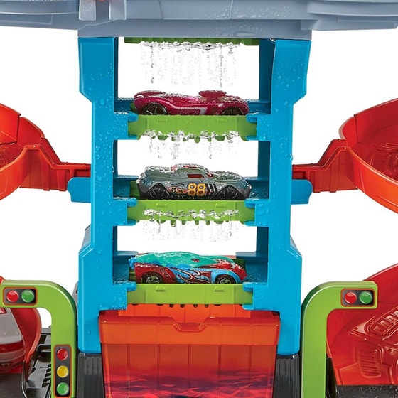 Hot Wheels Mega Πλυντήριο Χρωμοκεραυνών (HDP05) image 3