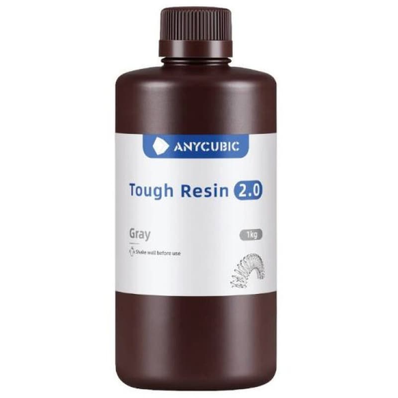 ANYCUBIC Ρητίνη 3D Εκτυπωτή Anycubic Tough Resin 2.0 1kg - Γκρι