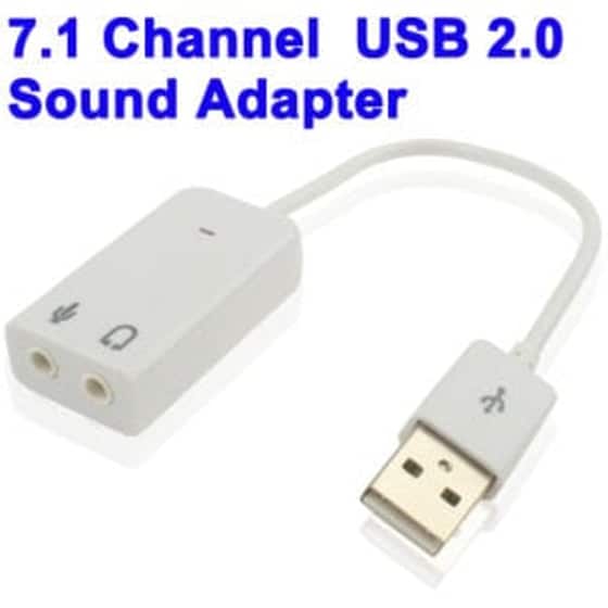 Usb 2.0 External 7.1 Sound Card image 0