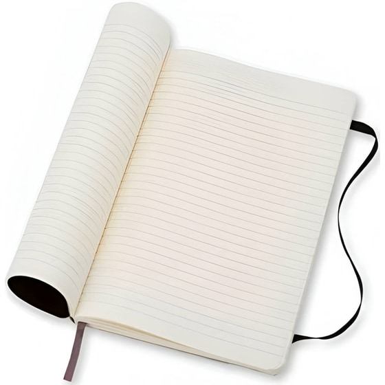 Σημειωματάριο Moleskine Ριγέ Μαύρο Small (1 Τεμάχιο) image 3