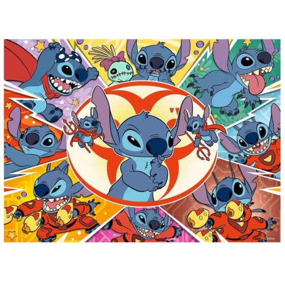 Παιδικό Παζλ XXL Ravensburger Disney Stitch (100 Κομμάτια) image 1