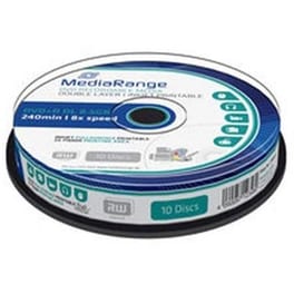 Δίσκοι CD/DVD MediaRange DVD+R DL 8.5 GB - 10τμχ