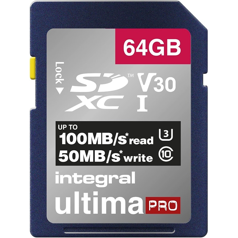 CANON Ultima Pro SDXC 64GB Class 10 UHS-I U3 V30