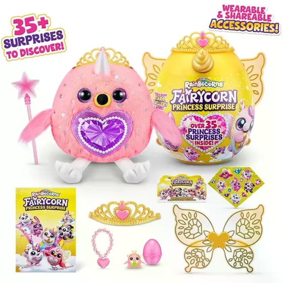 Λούτρινο Gama Brands Αυγό Rainbocorns Princess Fairycorn Series 6 (6 Σχέδια) image 3