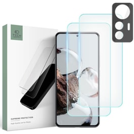 Προστατευτικό οθόνης Xiaomi 12t - Tech-protect Σετ Tempered Glass 2x Screen Anti-Scratch & 1x camera Anti-Scratch 9h