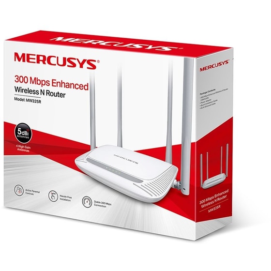 Mercusys MW325R Ασύρματο Router Wi-Fi 4 με 3 Θύρες Ethernet image 3