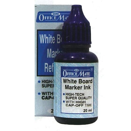 Officemate Μελάνι Για Μαρκαδόρο Πίνακα Κόκκινο 20ml image 0