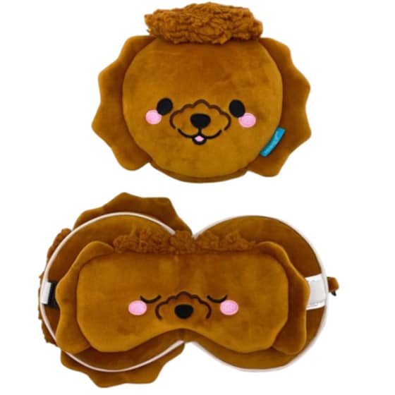 Μαξιλάρι & Μάσκα Ταξιδιού Gigi Poodle image 0