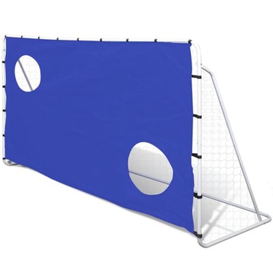 Vidaxl Τέρμα Ποδοσφαίρου Με Στόχους 240 X 92 X 150 Εκ. Από Ατσάλι image 1