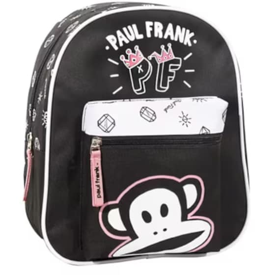 Τσάντα Πλάτης Paul Frank Mini Crown 2 Θηκών Μαύρο image 0