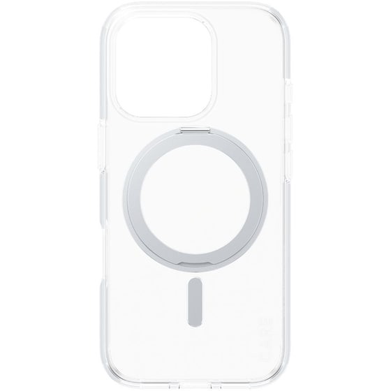 Θήκη Apple iPhone 16 Pro - PanzerGlass MagSafe Kickstand Case - Transparent with Black Stand image 2