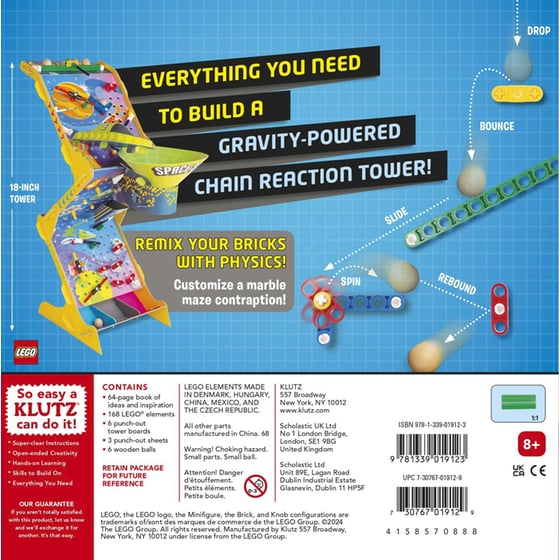 Klutz: LEGO Chain Reactions 2 Gravity Drop - Activity Kit image 6