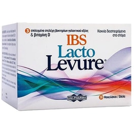 Προβιοτικό UNI-PHARMA Lacto Levure IBS - 30 Φακελάκια