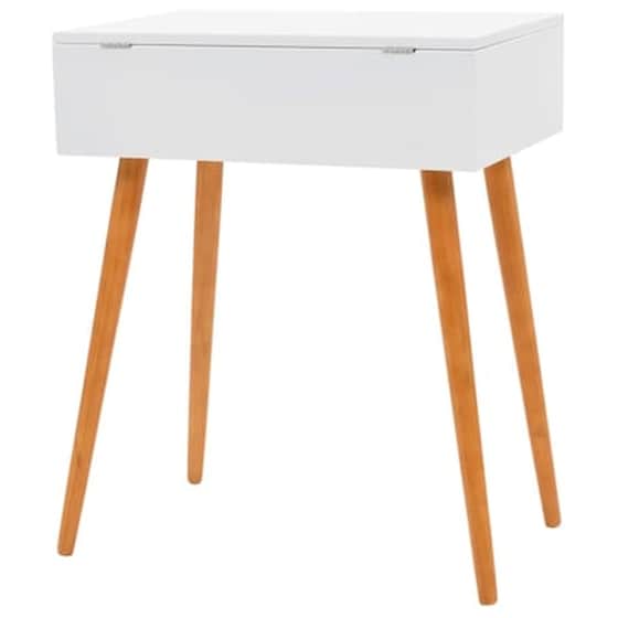 Vidaxl Μπουντουάρ Με Καθρέφτη 60 X 40 X 75 Εκ. Από Mdf image 4