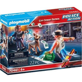 PLAYMOBIL® Action Heroes Police Action Κλέφτης και Άστυνομος (70461)