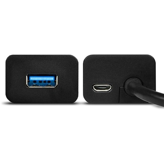 Axagon HUE-S2B USB Hub 4 σε 1 USB-A - Μαύρο image 2