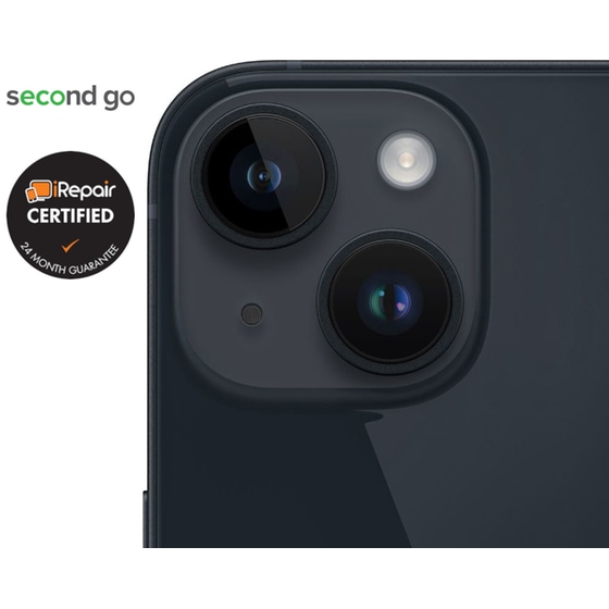 Μεταχειρισμένο Apple iPhone 14 128GB Midnight second go Certified by iRepair image 5