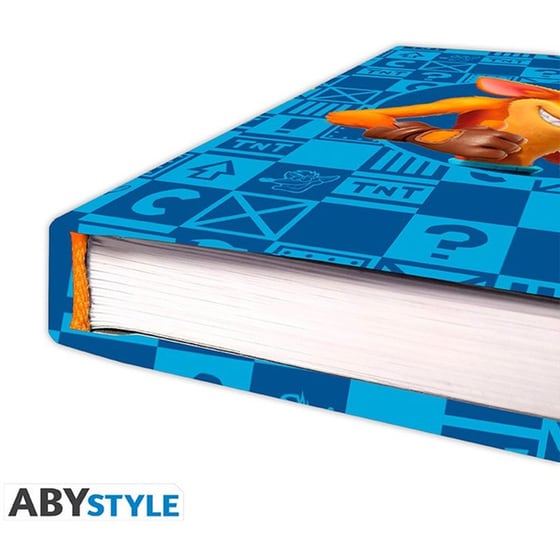 Σημειωματάριο Abysse Corp - Crash & Coco - A5 - Μπλέ image 3