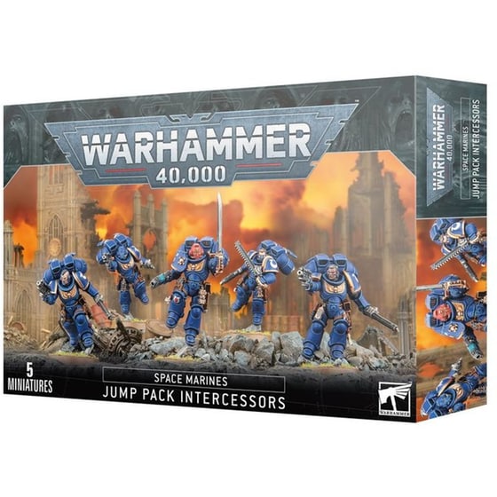 Space Marines Jump Pack Intercessors Warhammer 40k GAMES WORKSHOP image 0