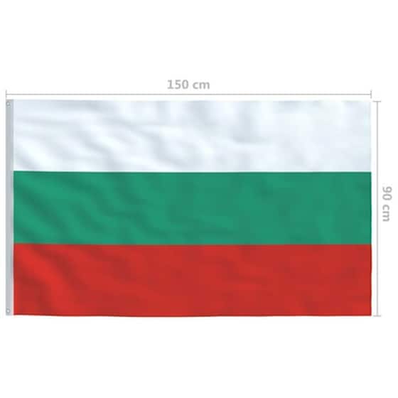 Vidaxl Σημαία Βουλγαρίας 90 X 150 Εκ. image 4