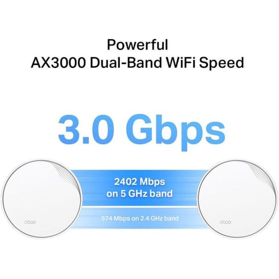 TP-Link Deco X50-PoE Router Wi-Fi 6 Dual Band (2.4 & 5GHz) 2402 Mbps image 4
