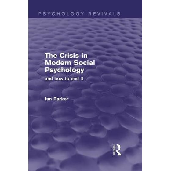 Crisis in Modern Social Psychology image 0