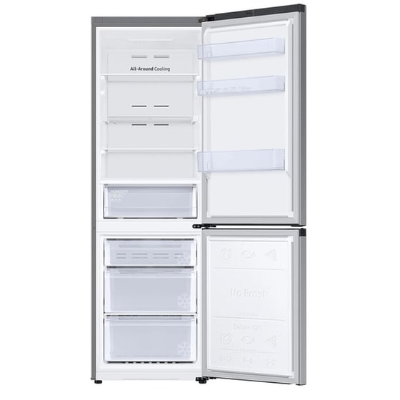 Ψυγειοκαταψύκτης SAMSUNG RB34C672ESA/EF No Frost 344 Lt - Ασημί image 4