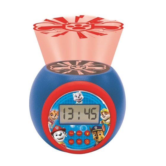 LEXIBOOK Paw Patrol Projector Alarm Clock with Timer image 2