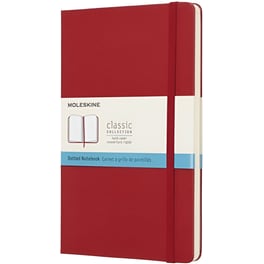 Σημειωματάριο Moleskine Classic με Τελείες Κόκκινο Large (1 Τεμάχιο)
