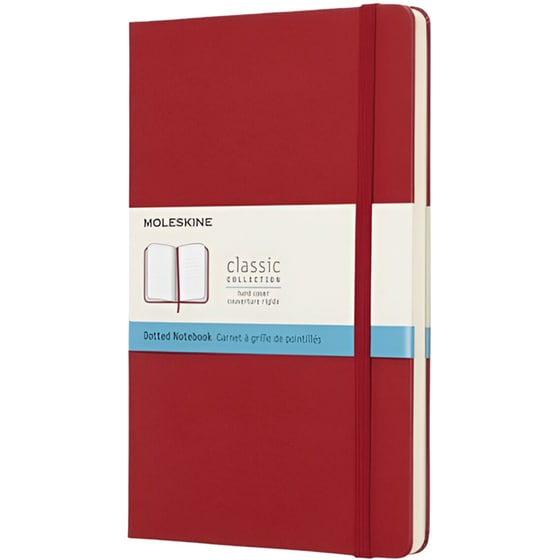 Σημειωματάριο Moleskine Classic με Τελείες Κόκκινο Large (1 Τεμάχιο) image 0