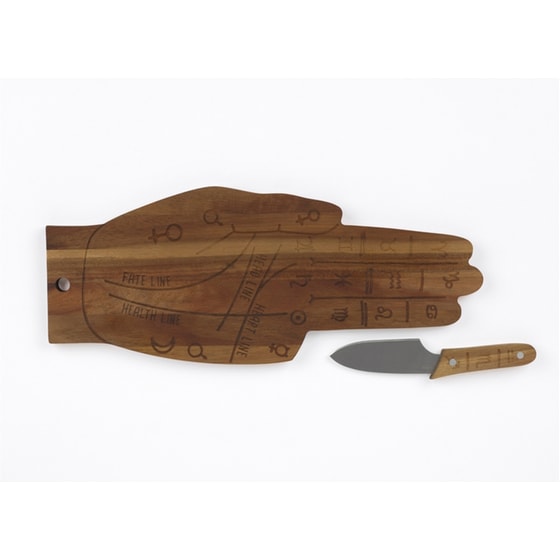 Επιφάνεια Κοπής Doiy Ξύλινη 42.5x17.2x1.5cm - Καφέ image 2