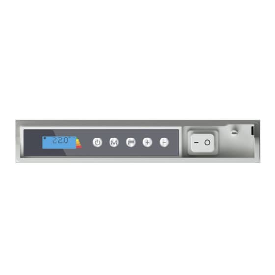 RADIALIGHT ICON 10 2B Πετσετοκρεμάστρα Μπάνιου με WiFi 1000W Γκρι image 2