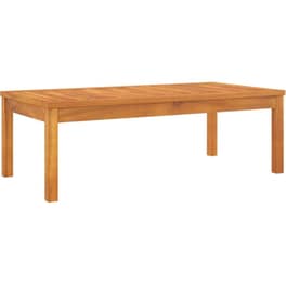 Τραπέζι Εξωτερικού Χώρου VidaXL από Ξύλο 100x50x33 cm - Kαφέ