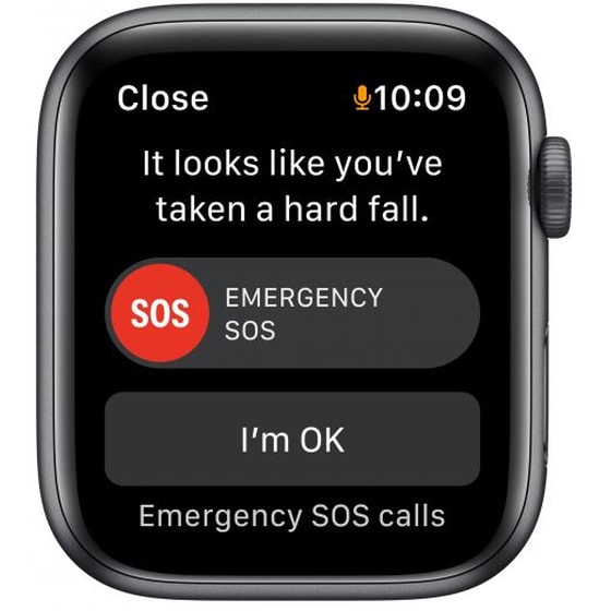 Apple Watch SE Space Grey Aluminium 44mm - Midnight Sport Band image 5