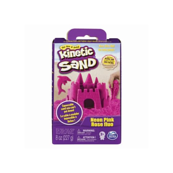 Spin Master Kinetic Sand - Neon Purple Basic Sand 8oz Box (6033332purple) image 0