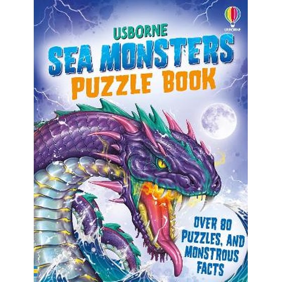 Sea Monsters Puzzle Book image 0