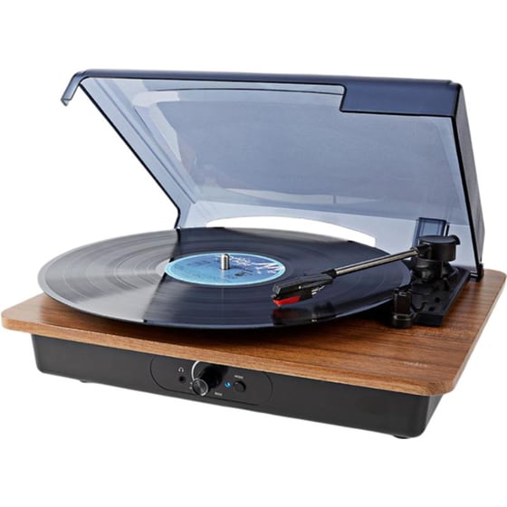 Πικάπ Nedis TURN200BN Με Ενσωματωμένα Ηχεία - Καφέ image 8