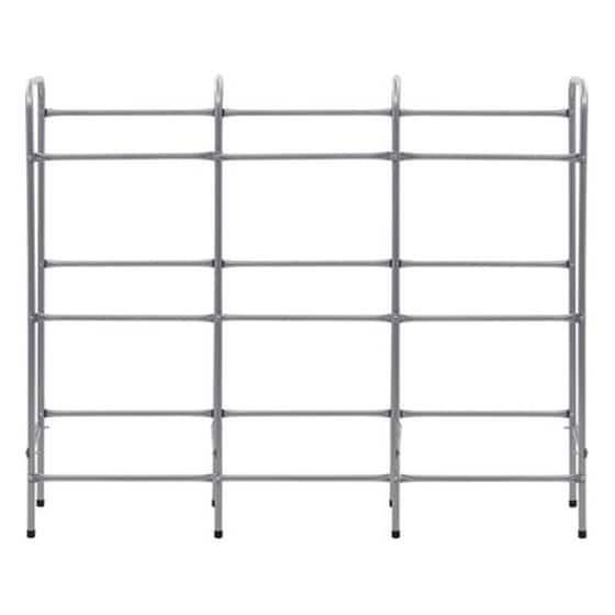 Vidaxl Σταντ Για 9 Τελάρα Αποθήκευσης Ασημί 145x33x116 Εκ. Ατσάλινο image 2