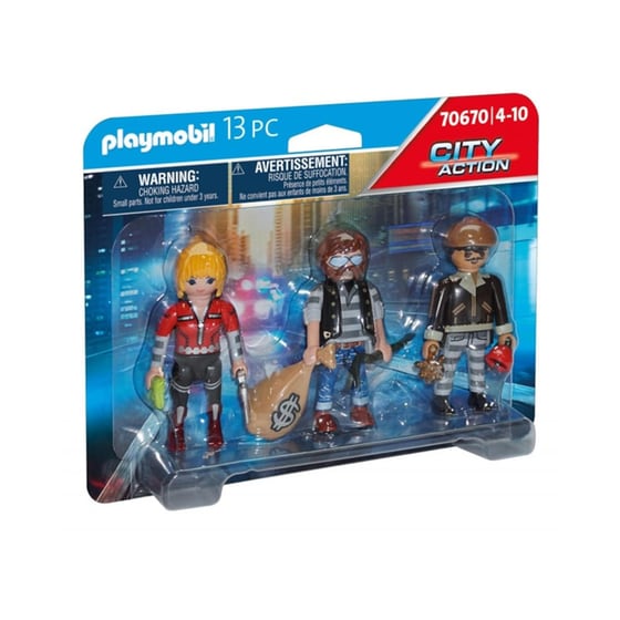PLAYMOBIL® City Action Ομάδα Ληστών (70670) image 0