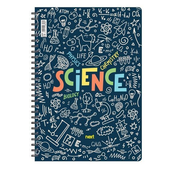 Τετράδιο Σπιράλ Next 2 Θεμάτων Trends Science 70 Φύλλων image 0