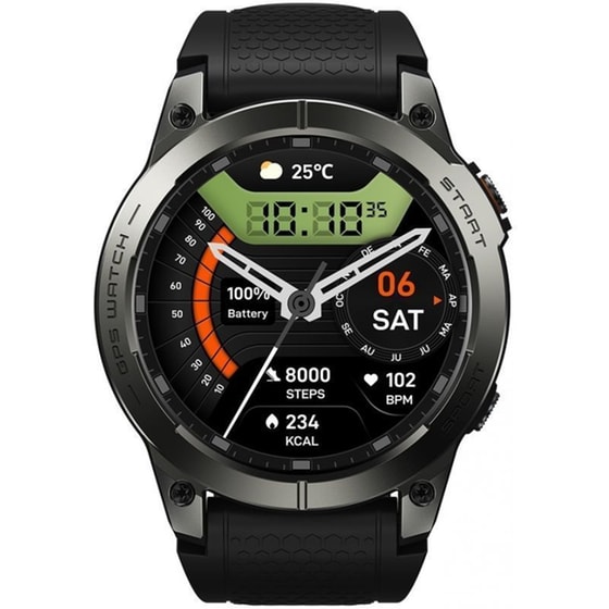 Smartwatch ZeBlaze Stratos 3 Pro 36.3mm - Μαύρο image 0