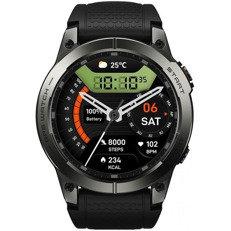 ZEBLAZE Smartwatch ZEBLAZE Stratos 3 Pro 36.3mm - Μαύρο