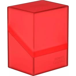 Ultimate Guard Boulder Deck Case 80+ Standard Size Ruby
