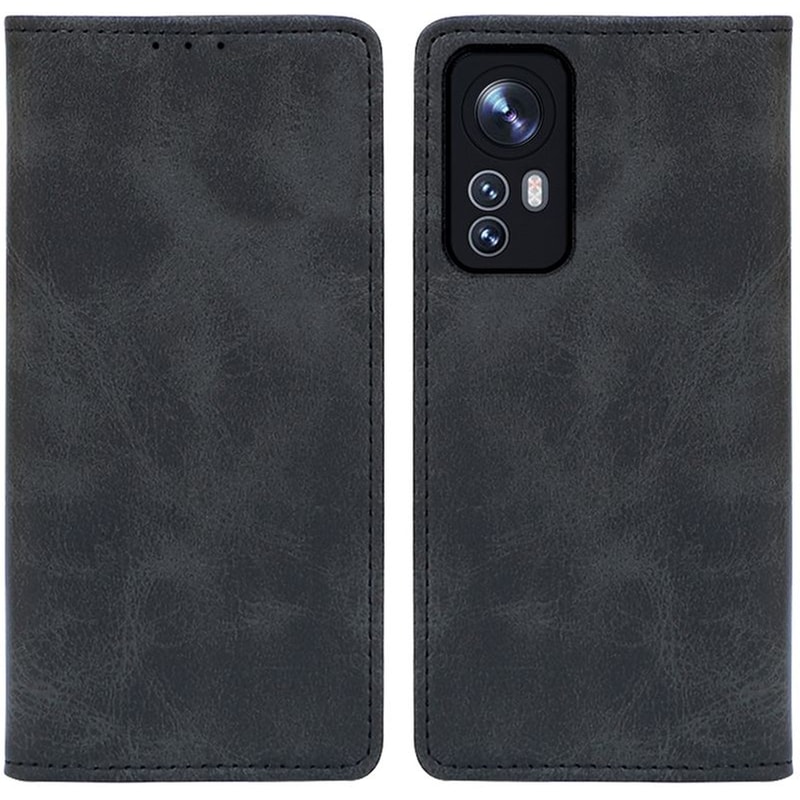 Θήκη Xiaomi Xiaomi 12/Xiaomi 12X 5G - Sonique Βιβλίο Vintage Magnet - Μαύρο
