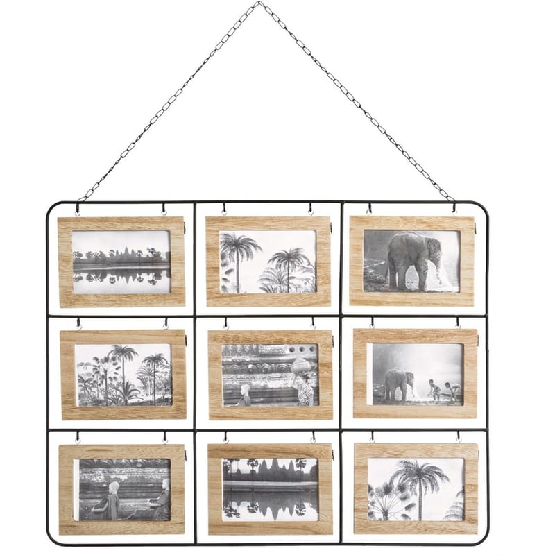 Κορνίζα Τοίχου Spitishop MDF 64x49 cm - Μαύρη/Φυσικό