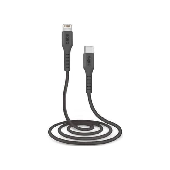 Καλώδιο δεδομένων Sbs Usb-C to Lightning 1m - Black image 0